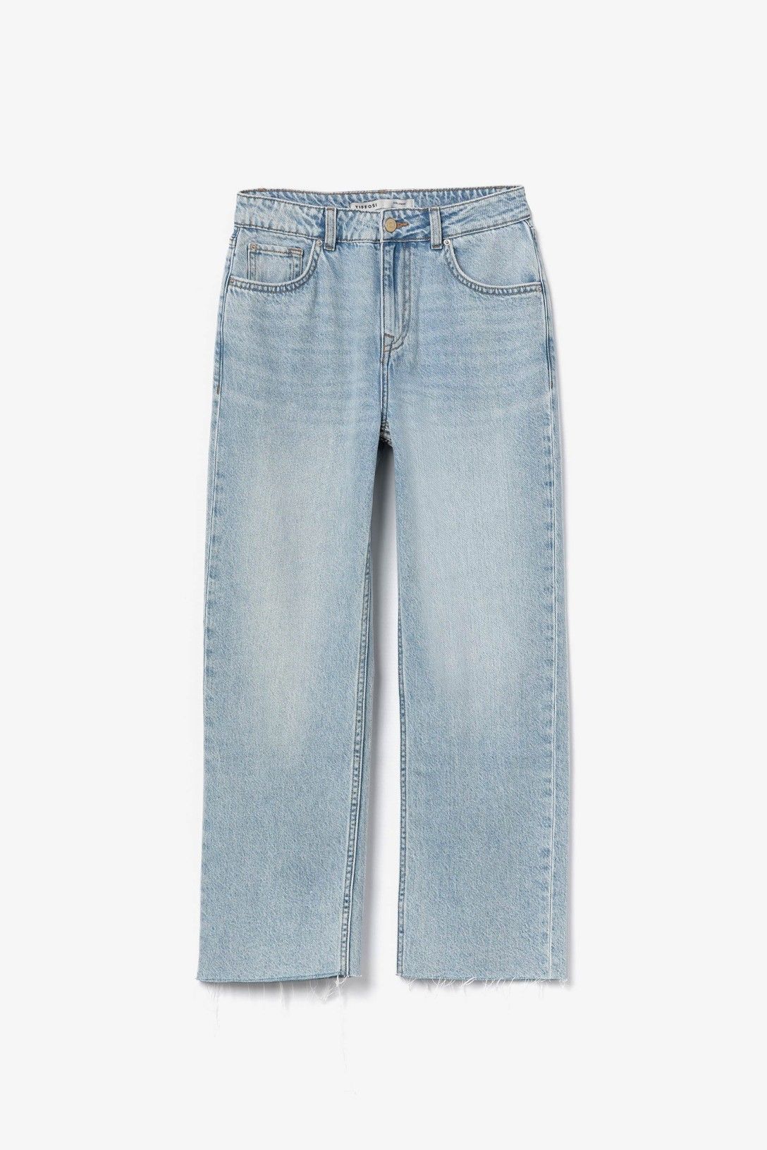 "Jeans Solange 6 - Jeans donna a sigaretta indossato - Effetto gamba a sigaretta"