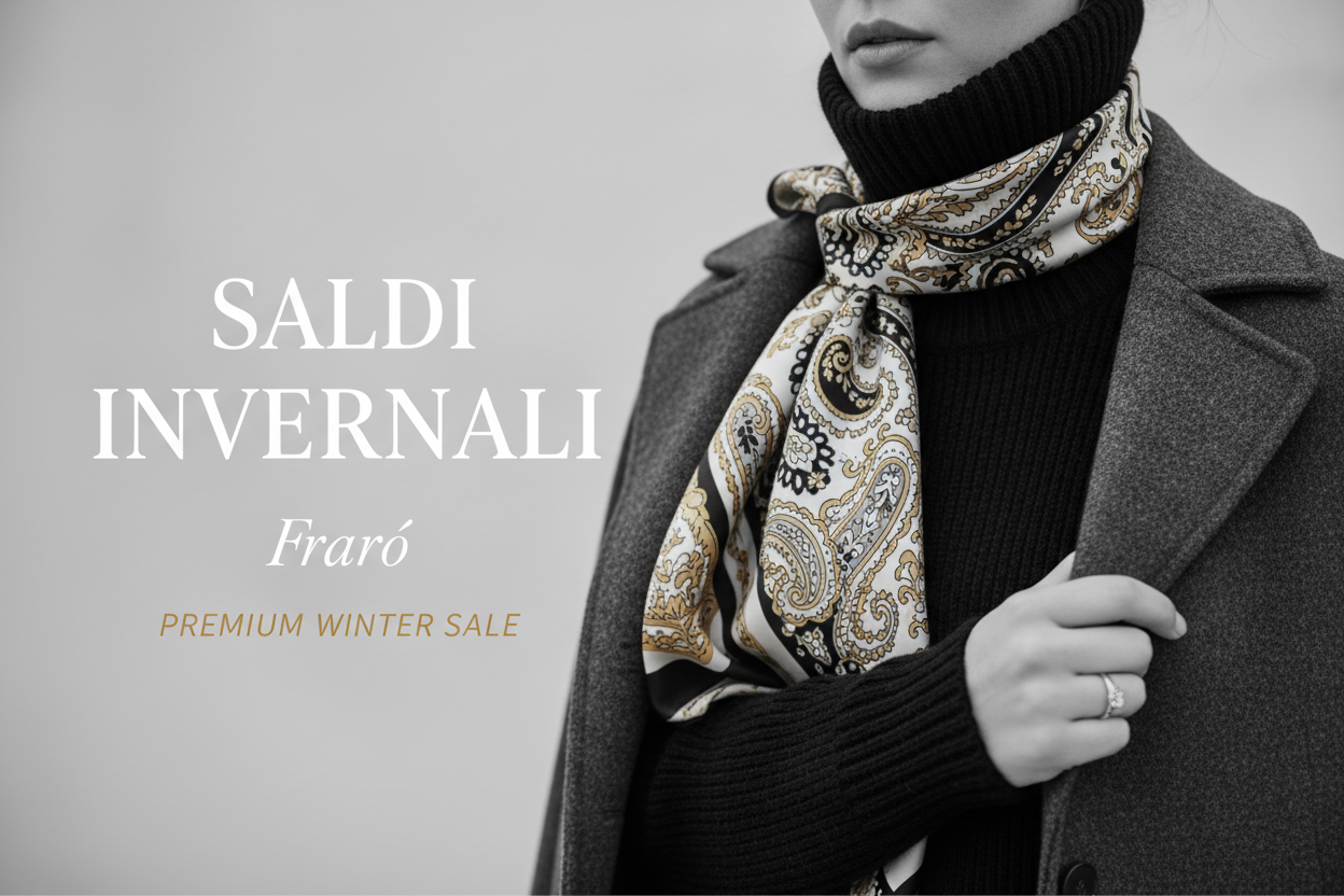 Banner hero SALDI INVERNALI Frarò per homepage