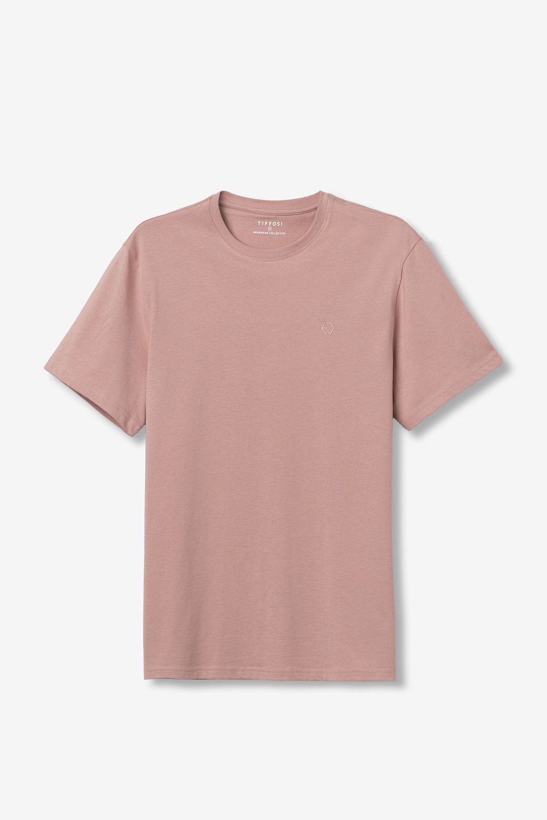 T-Shirt Barton uomo rosa - maglietta cotone 100% manica corta