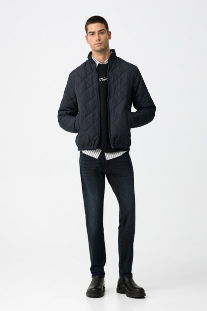 "Jeans uomo Dylan blu notte - vista frontale completa"