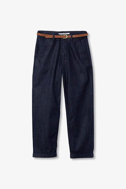 Jeans donna Emily tasca americana Tiffosi lavaggio scuro - vista frontale denim elasticizzato tasca americana