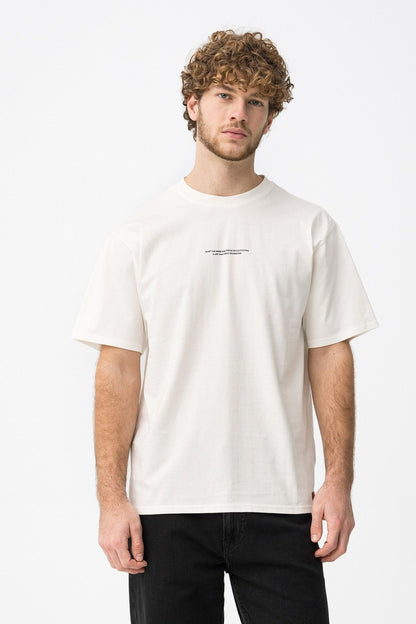 T-Shirt George uomo cotone - vista frontale maglietta over fit girocollo