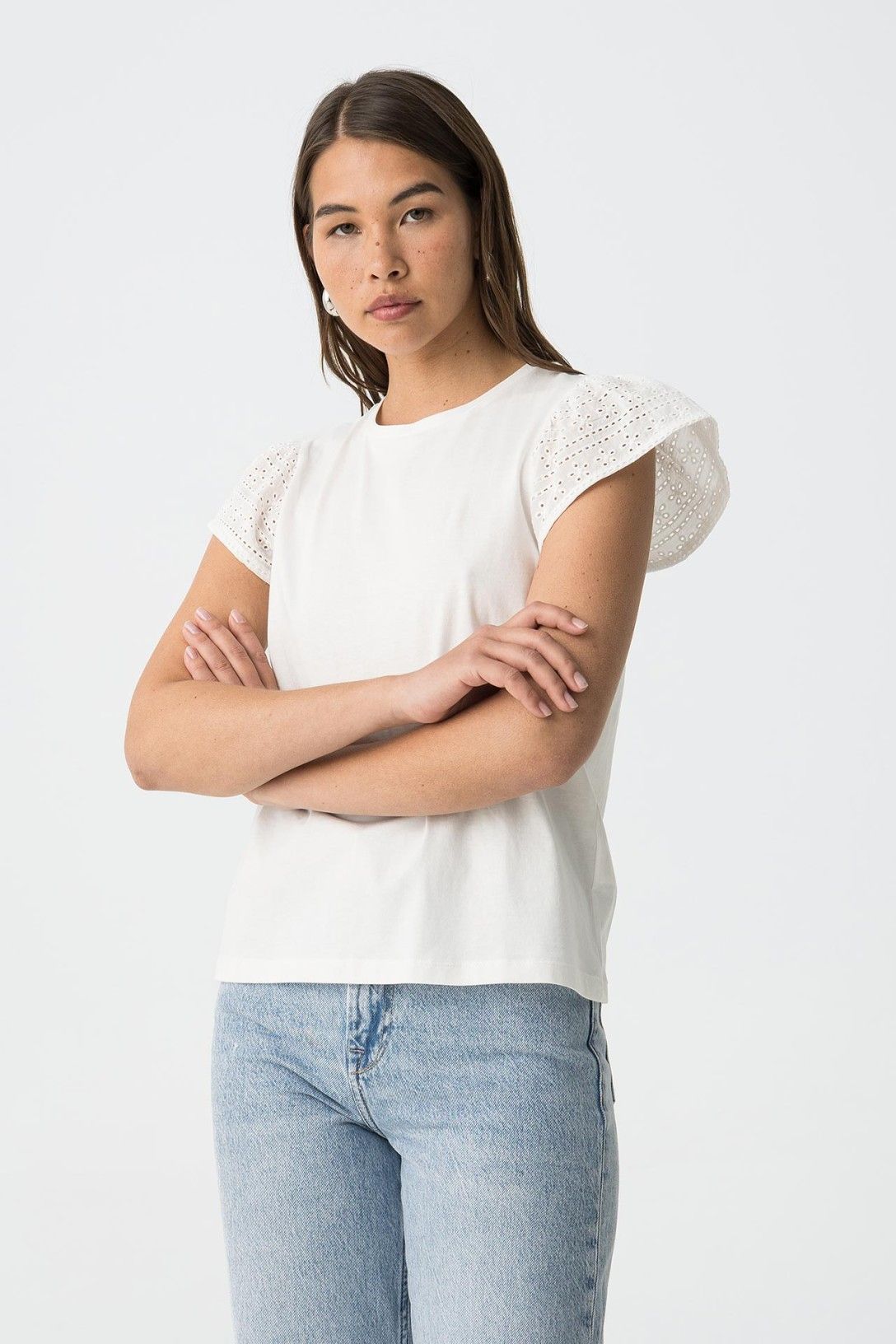 T-Shirt Graciosa Bianca|Blu|Verde