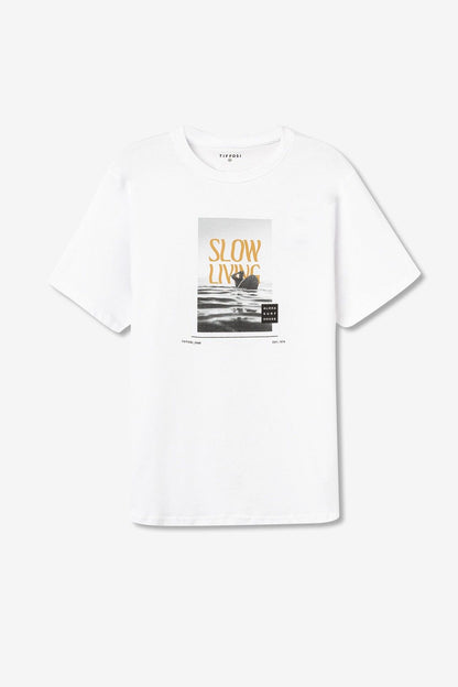 T-Shirt Iker Bianca & Verde