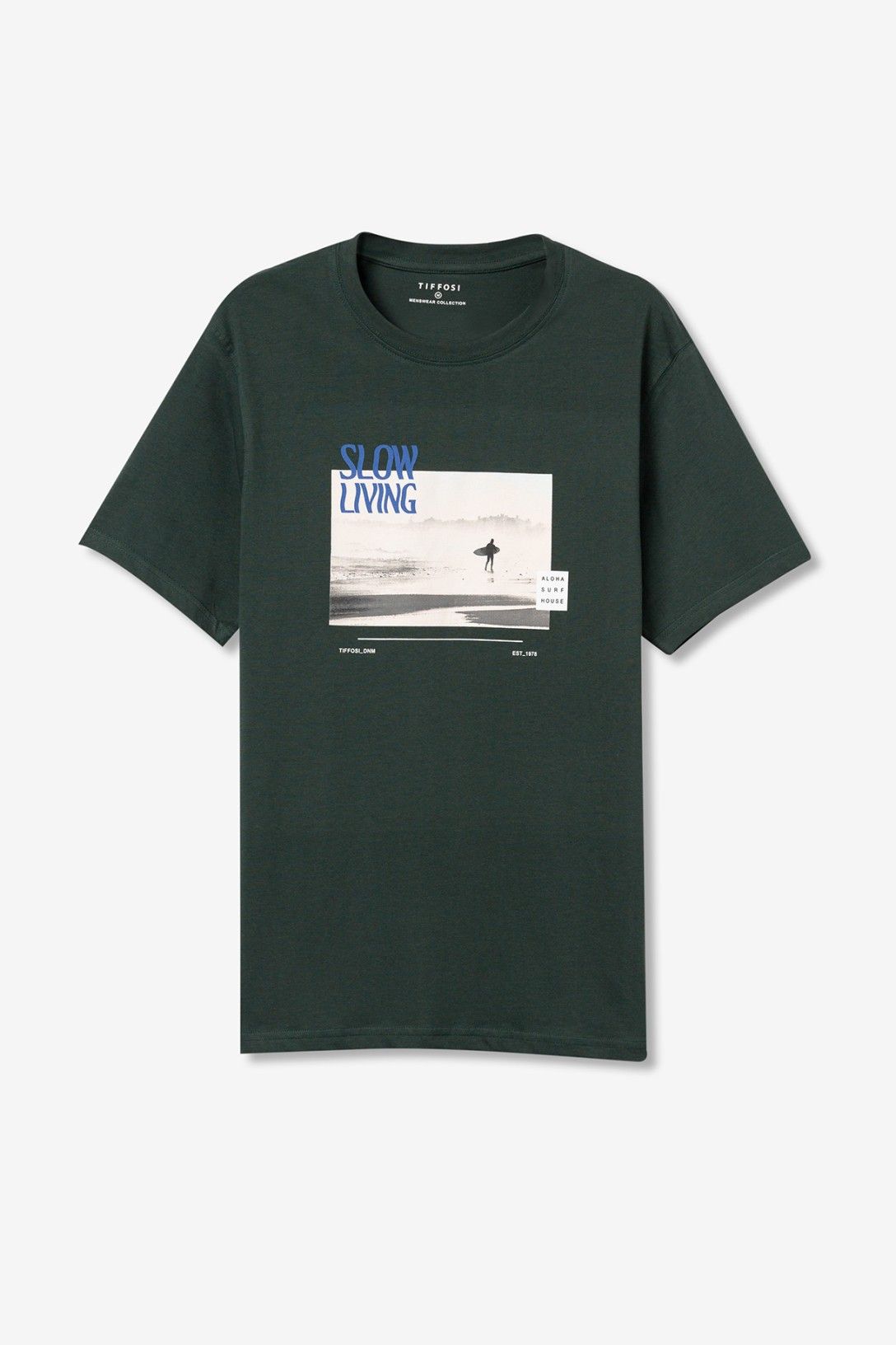 T-Shirt Iker Bianca & Verde