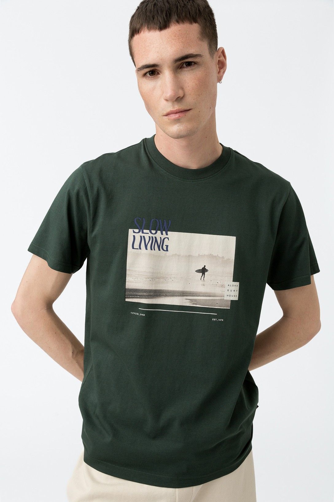 T-Shirt Iker Bianca & Verde