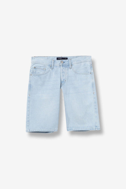  denim bermuda uomo Jacob – vestibilità regular, colore azzurro lavato