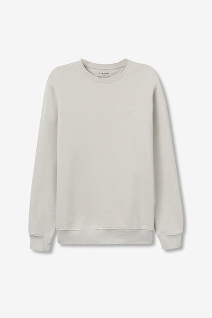 Felpa uomo Jamie grigia Tiffosi - vista completa basic casual