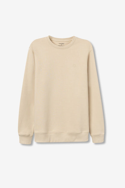 Felpa uomo Jamie beige Tiffosi - modello  girocollo