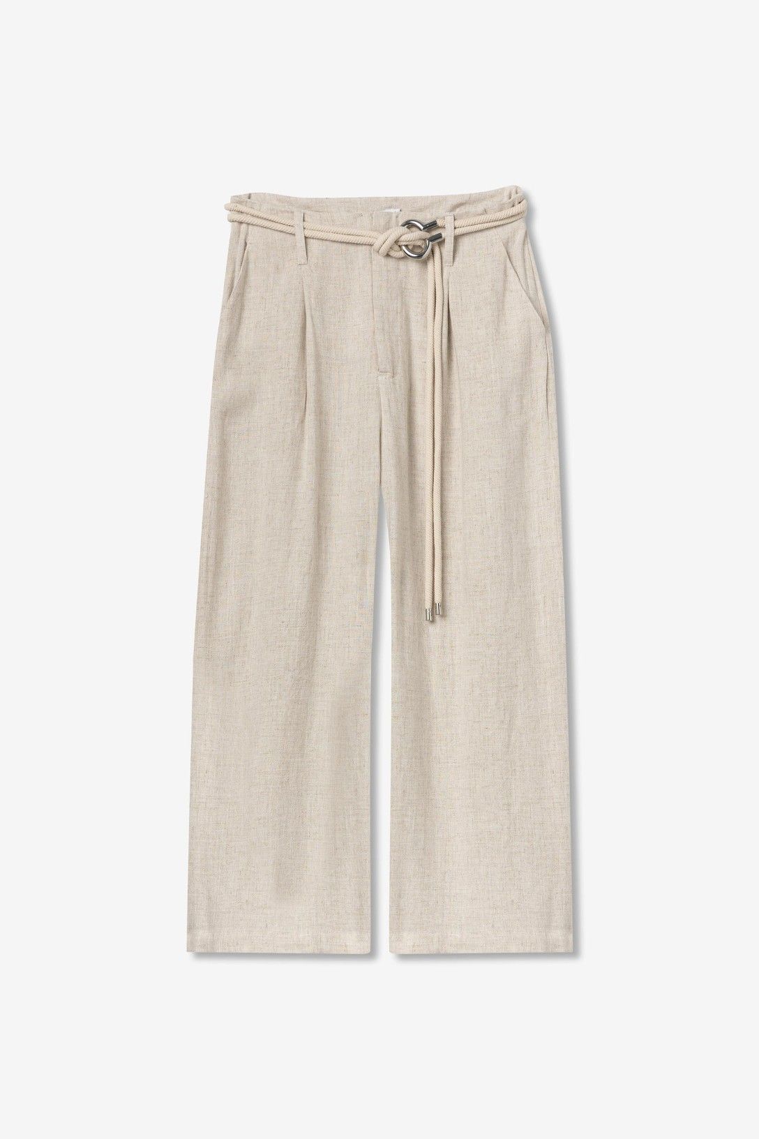 "Pantaloni del tailleur Gaya in lino e viscosa, taglio elegante e confortevole"