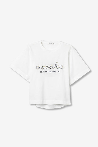 T-Shirt donna Kaya maglia donna con manica ampia - dettaglio laterale