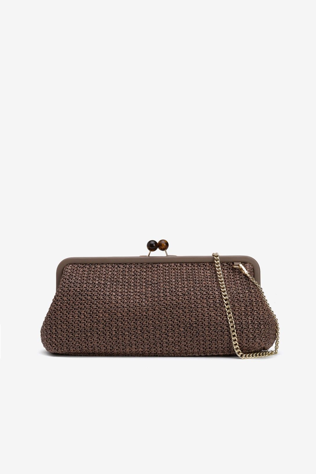 Pochette Keeley Frarò — clutch vegana 100% poliuretano look serale | Frarò
