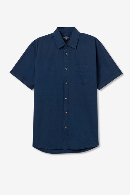"Tessuto 100% cotone della Camicia Kobe, vista ravvicinata"