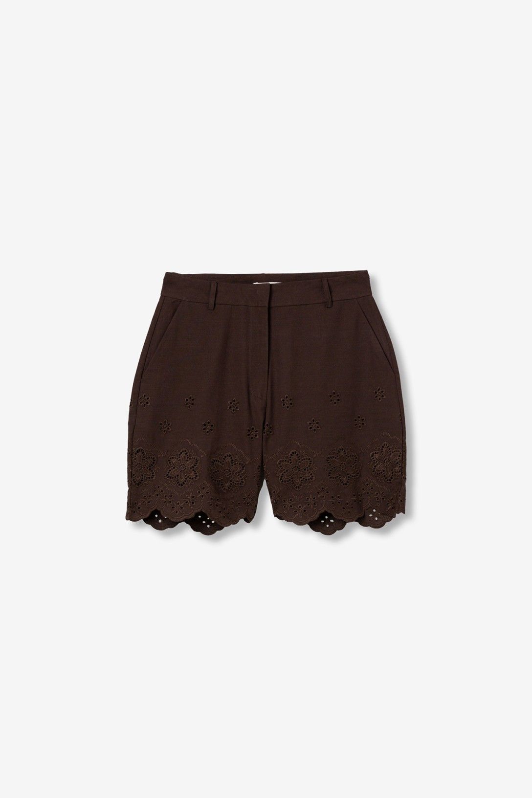  shorts Donna Lencastre cioccolato, stile elegante primavera estate 2026 - vista e-commerce