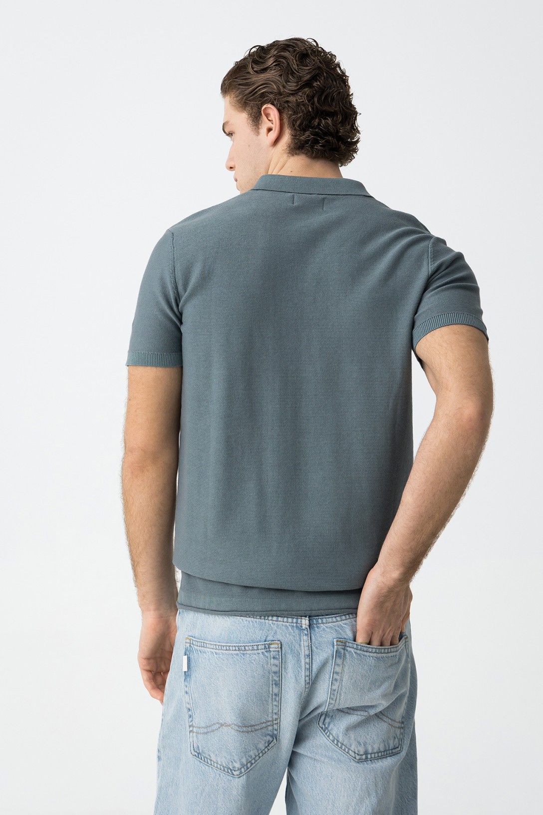 Polo Filo| Blu Mirage | Blu| Lewis
