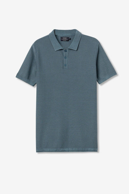 Polo Filo| Blu Mirage | Blu| Lewis