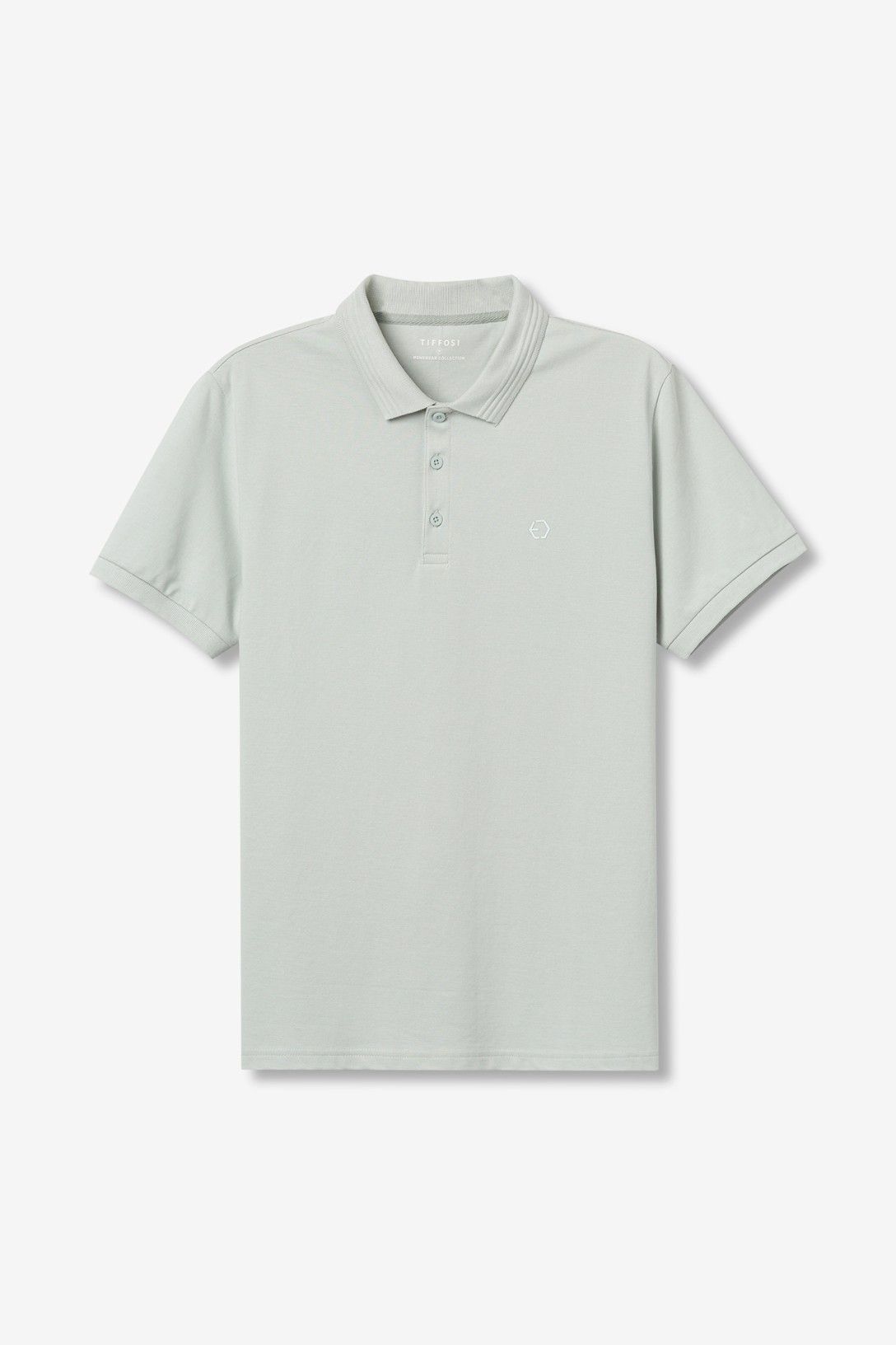 Polo Uomo Manning grigio chiaro - polo cotone casual smart manica corta