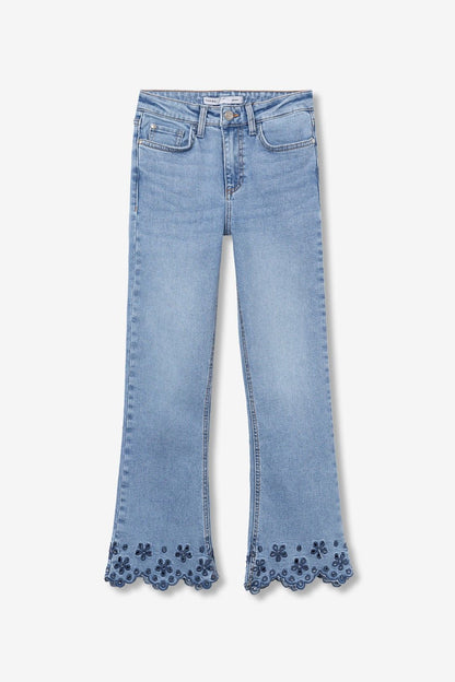 Jeans Donna Zampetta megan vista frontale