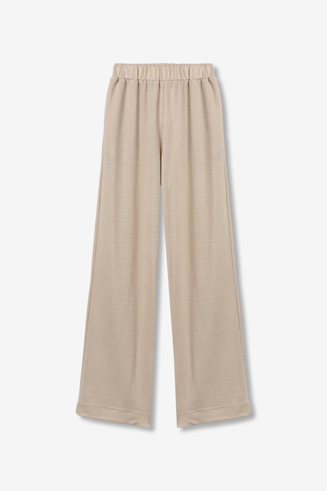 Pantalone palazzo Donna Mellow donna beige  collezione primavera estate 2026