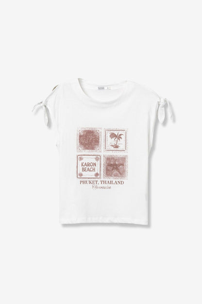 t-shirt Donna Meloetta Tiffosi - composizione 100% cotone