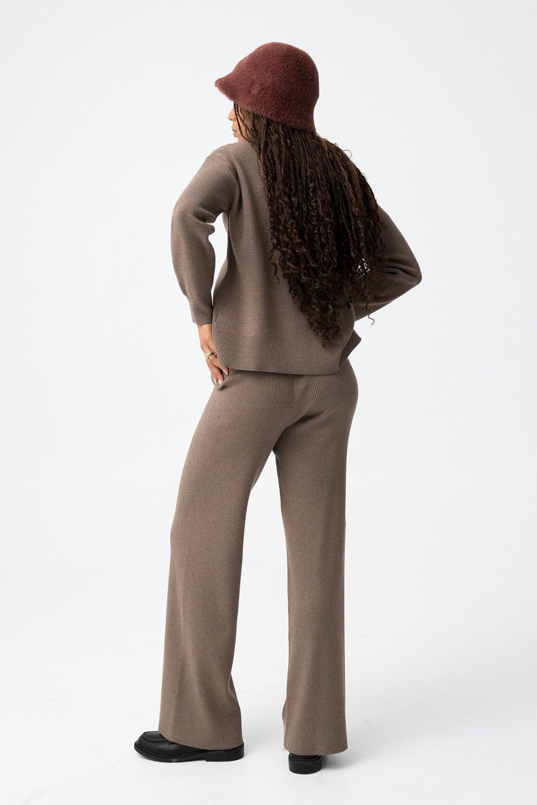 Cord Set Mix&Match moro - dettaglio posteriore completo coordinato donna versatile