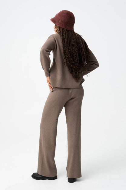 Cord Set Mix&Match moro - dettaglio posteriore completo coordinato donna versatile