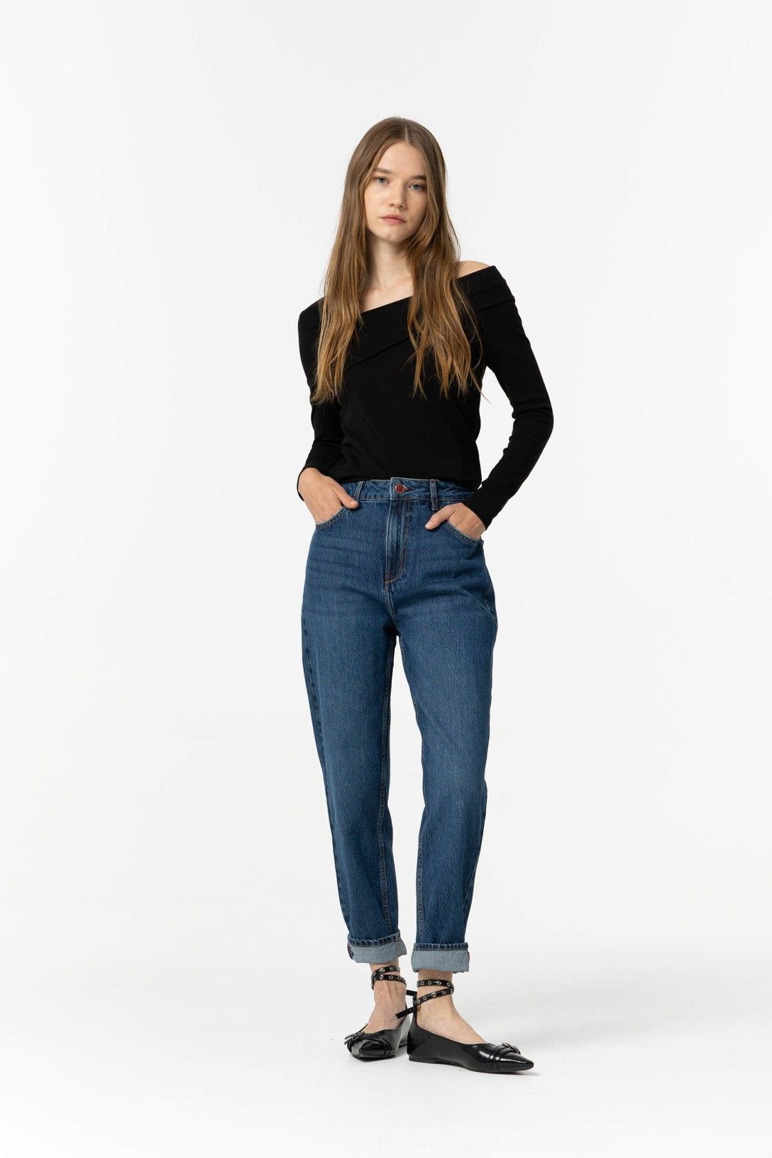 Jeans Mom 119 Ultimo Tg.42