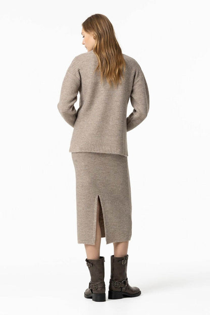 Coordinato Donna Muffin in Maglia di Lana - 2 Colori