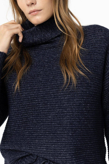 maglia Muffin blu - Look casual elegante