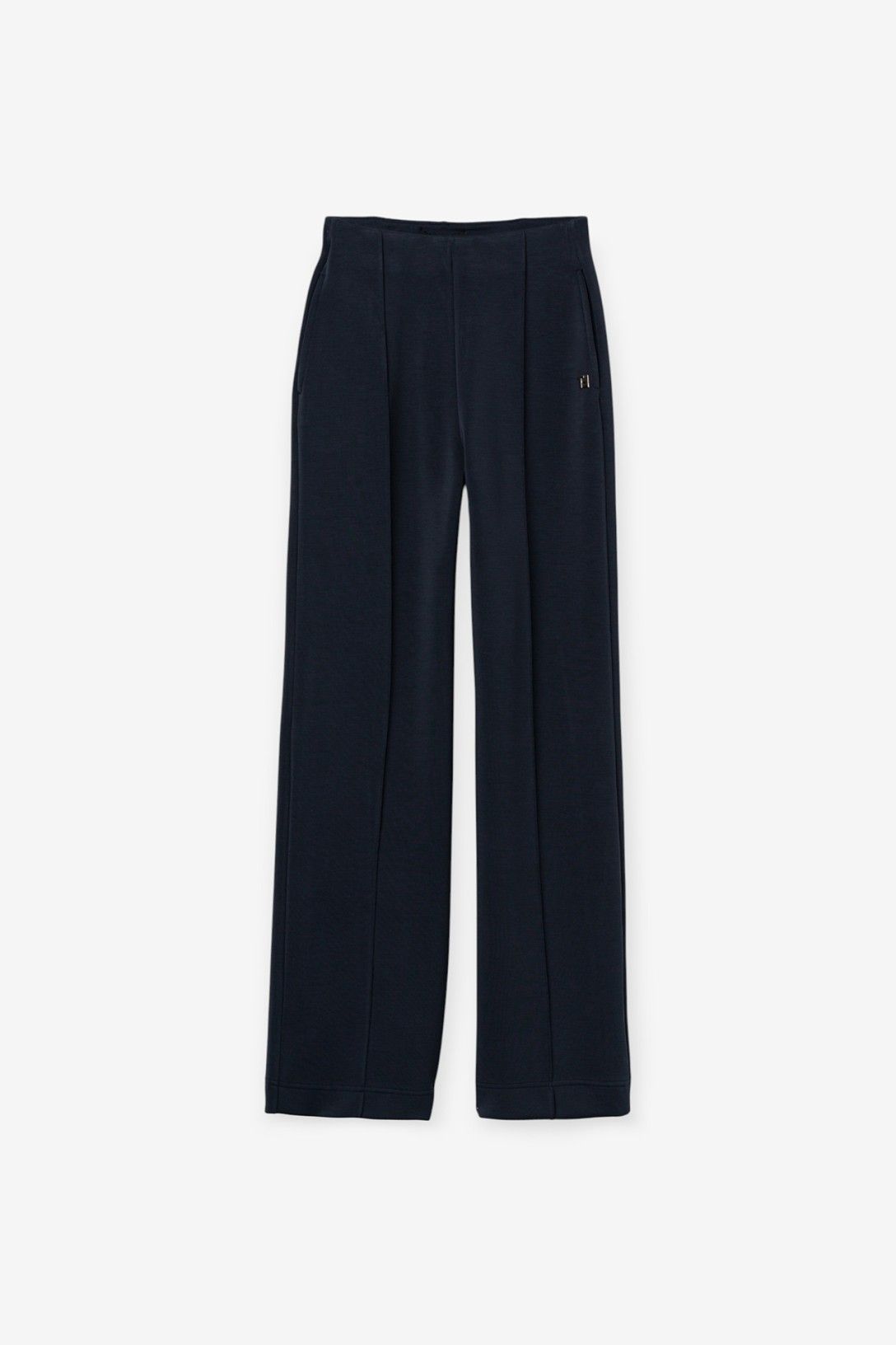 Pantalone palazzo, Olivia Tiffosi della Tuta Donna Olivia blu, vista frontale su sfondo bianco