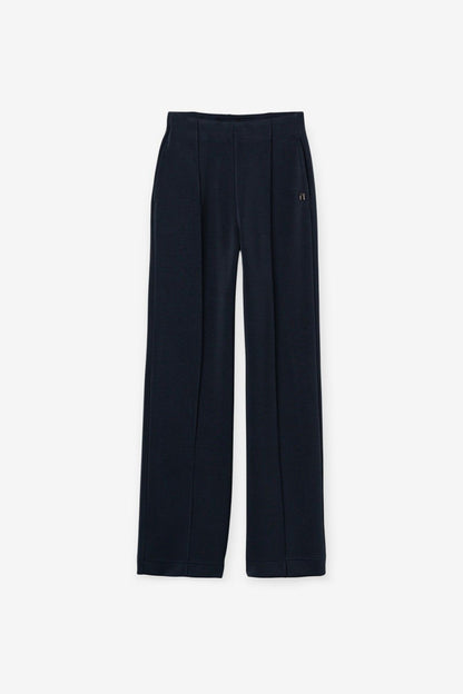 Pantalone palazzo, Olivia Tiffosi della Tuta Donna Olivia blu, vista frontale su sfondo bianco