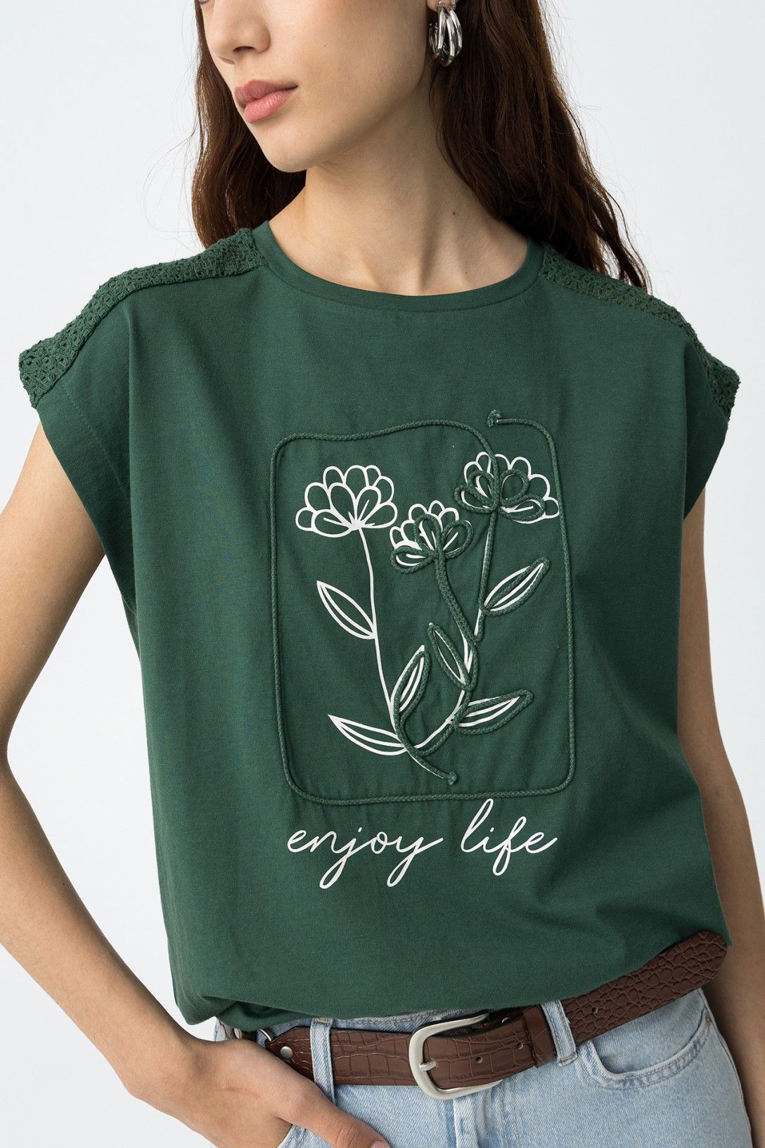 T-Shirt Onça Verde