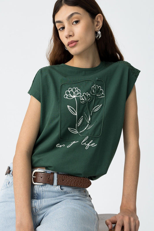 T-Shirt Onça Verde
