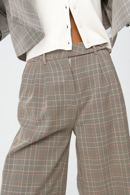 Pantalone Wide Leg Panny donna - dettaglio tessuto e vestibilità ampia
