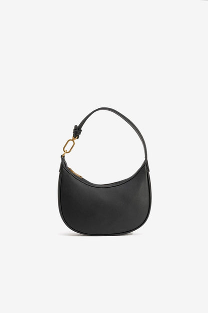 Borsa Pippa Black Tiffosi - vista retro similpelle nera