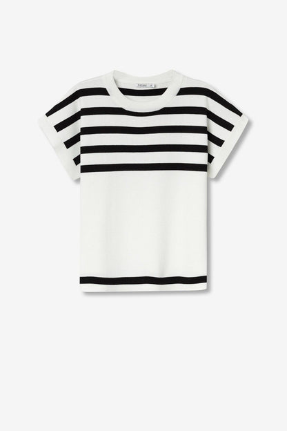 T-Shirt Filo| Ploto | Nero | Bianco