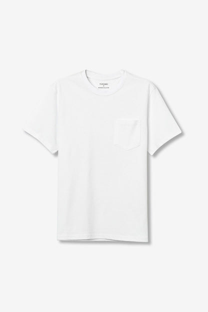 T-shirt Uomo cotone Porter Tiffosi mezza manica cotone -  colore  bianco disponibile