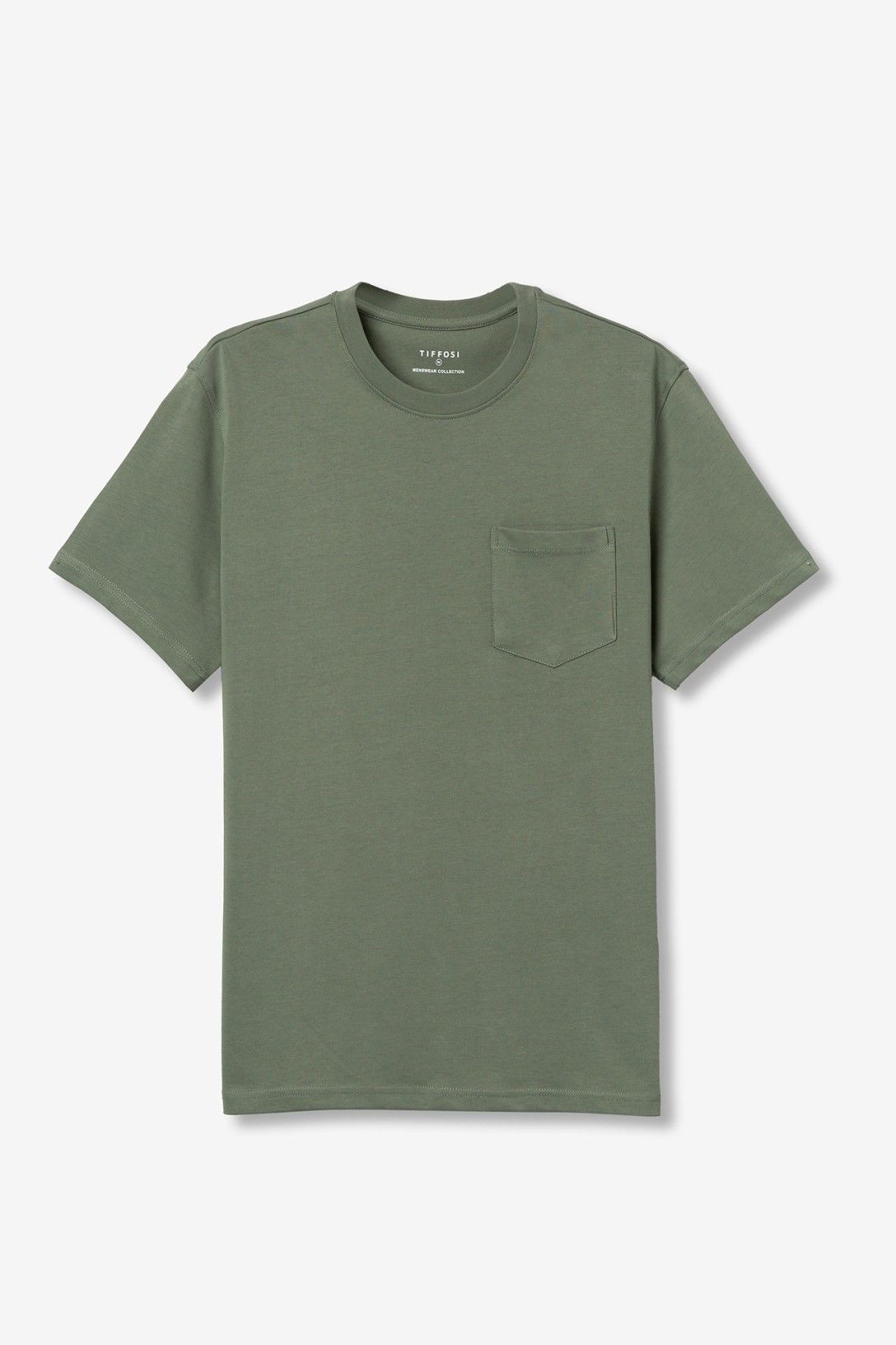 T-shirt uomo cotone Porter Tiffosi - Terzo colore disponibile verde