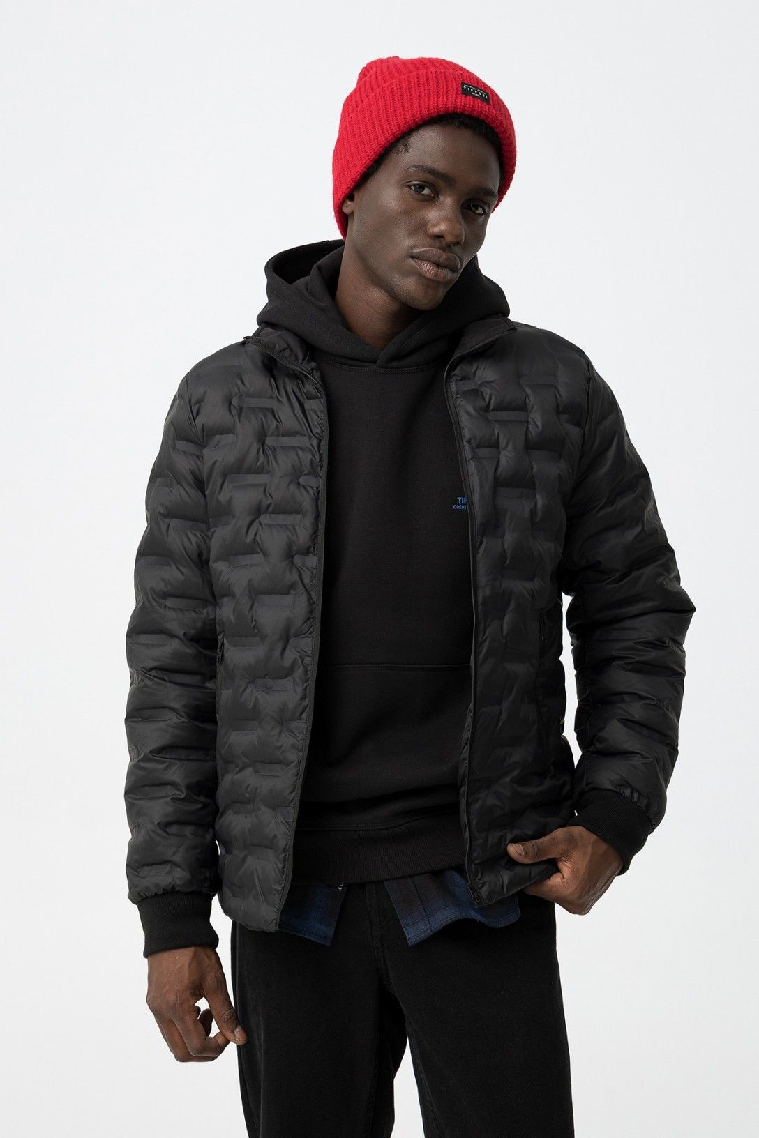 Giubbotto trapuntato interno removibile Portmore nero