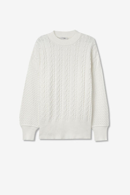 White sintra sweater