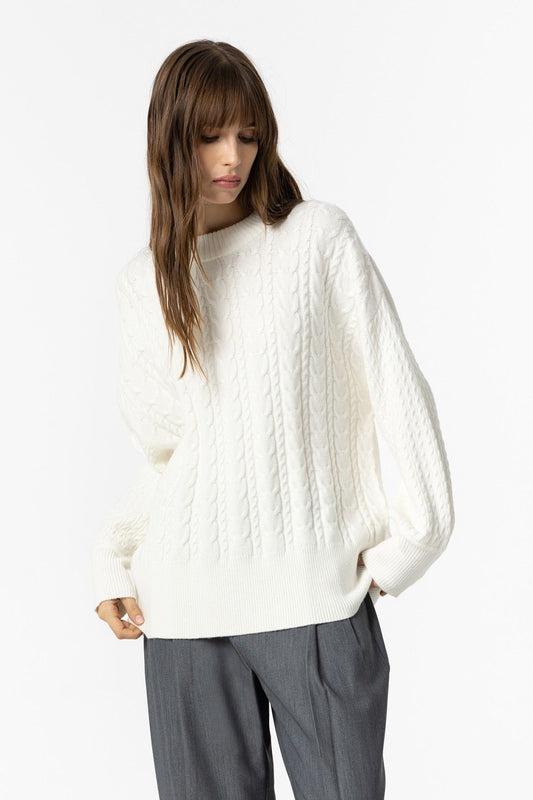 White sintra sweater