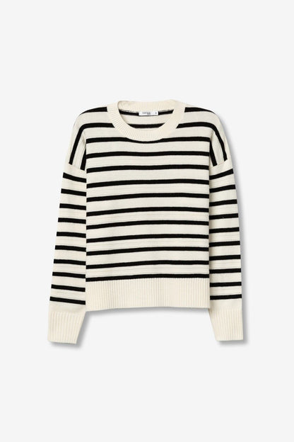 "Maglione Tuonela donna con scollo rotondo - vista e-commerce vestibilità comoda - Tiffosi"