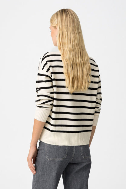 "Maglione Tuonela donna - vista posteriore con dettagli maniche lunghe - Tiffosi"