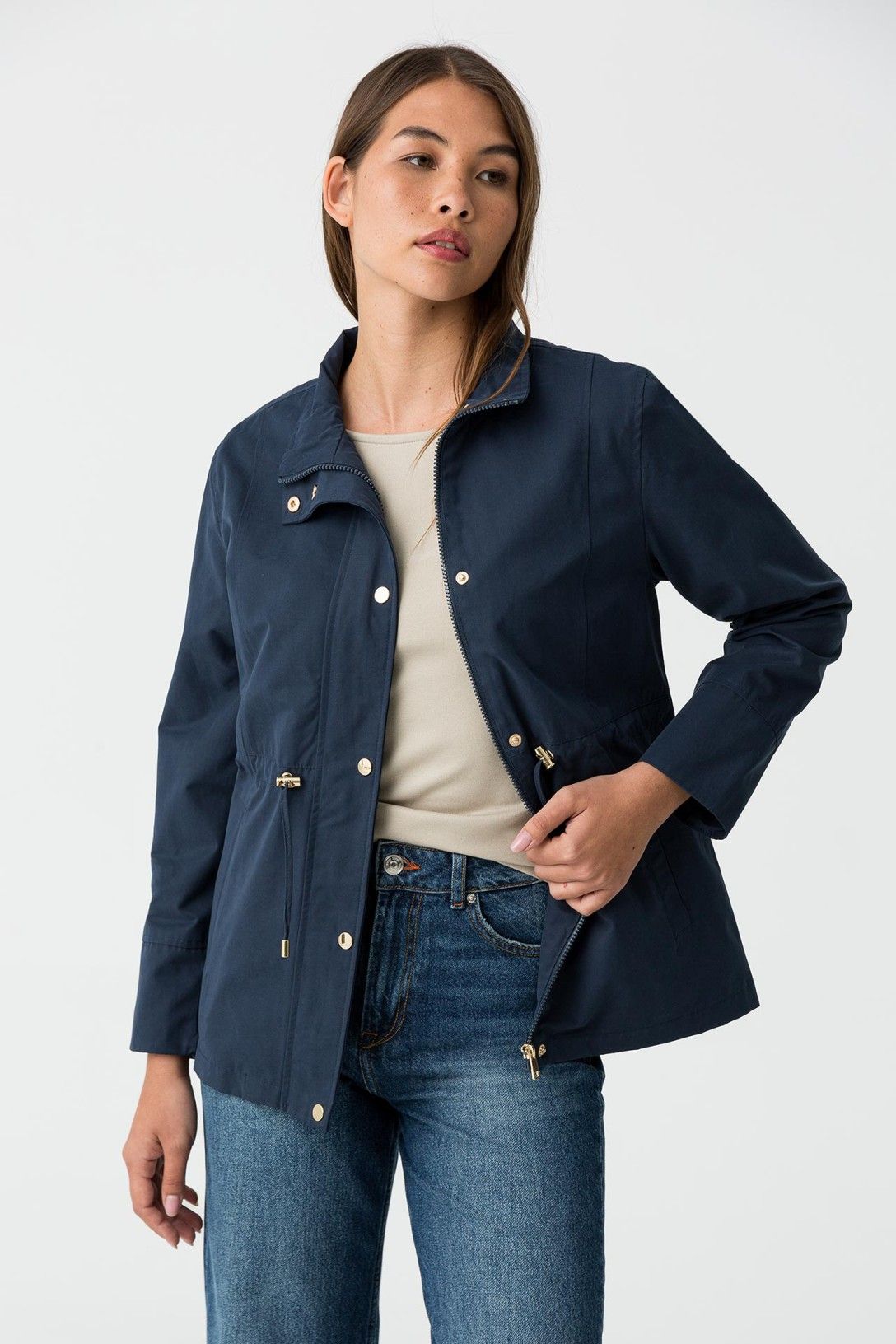 Trench Vela Blu