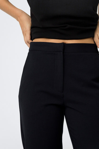 "Dettaglio tessuto pantalone chino colore Dark blu"