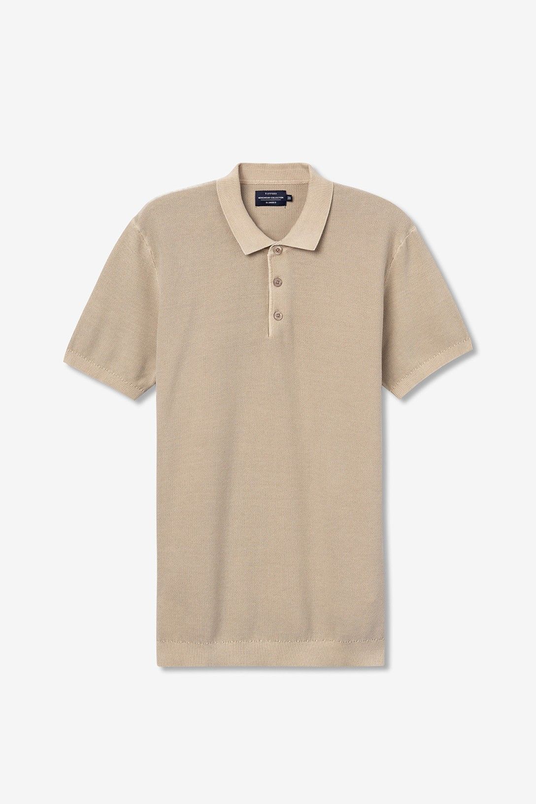 Polo uomo Wonder beige cotone - eleganza casual primavera estate
