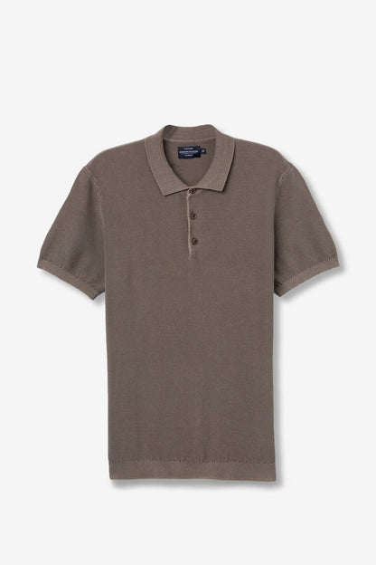 Polo uomo Wonder bruciato in cotone 100% - colletto classico maniche corte vestibilità regolare
