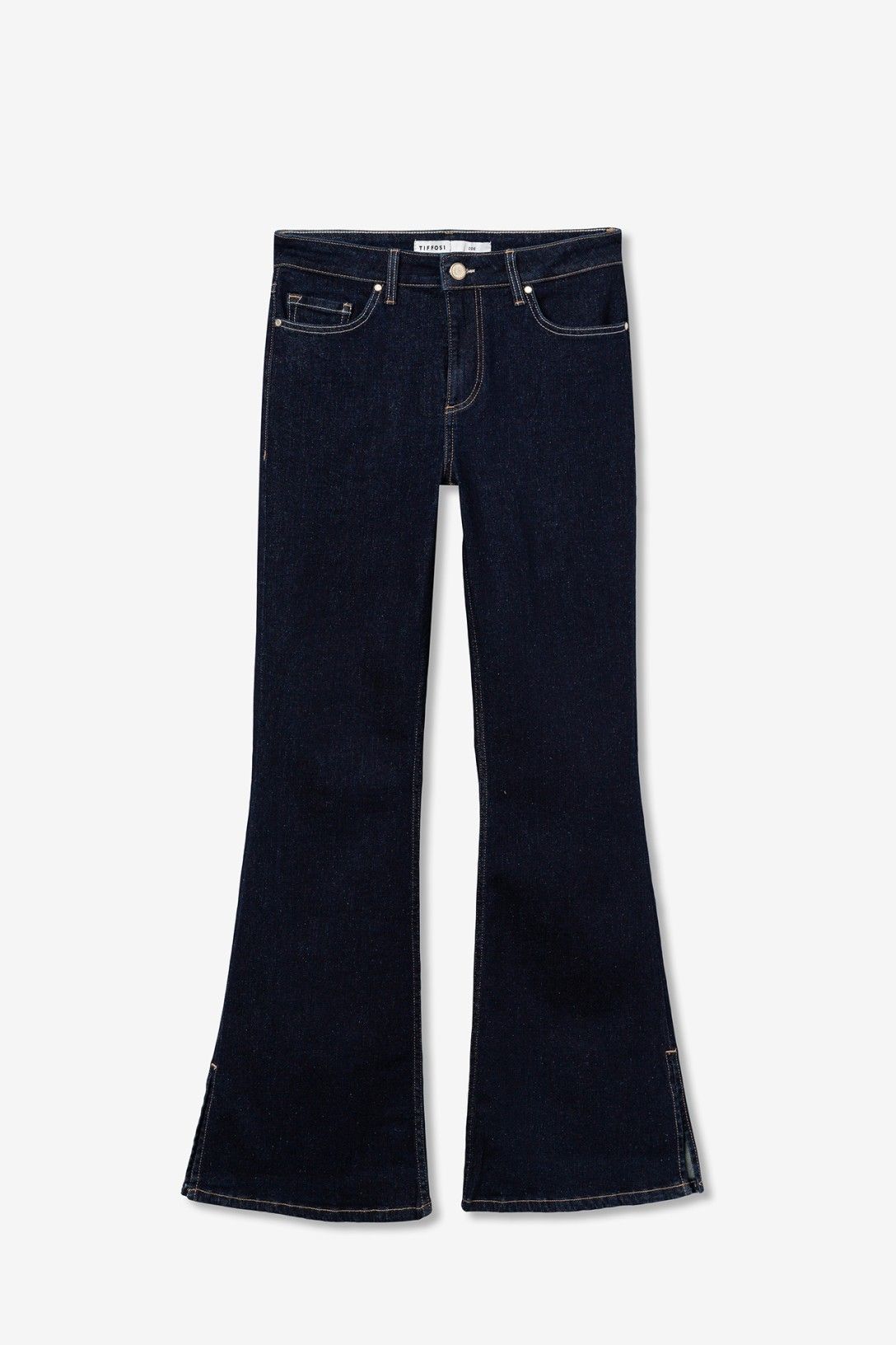 "Jeans donna Tiffosi Zoe_65 lavaggio 0 texture denim - qualità premium grezza"